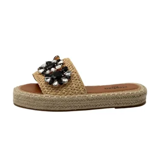 Women's Jewelled Esperdrill Shoes Flip Flop